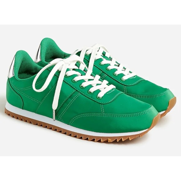J.Crew NWB Women’s lightweight trainers Kelly Green, size 7.5 - Picture 1 of 16